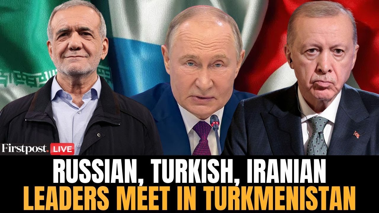 LIVE: Putin Visits Turkmenistan, Addresses Forum Marking International Day of Peace and Trust