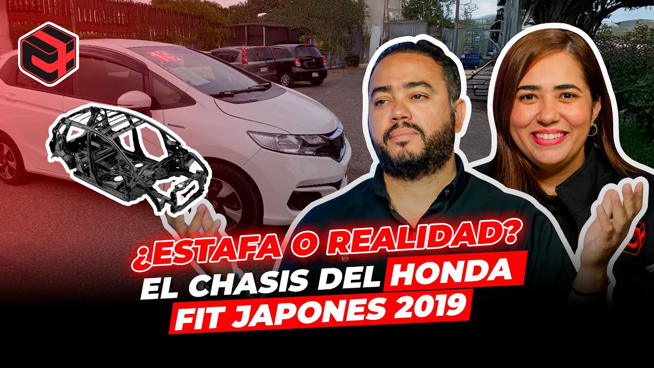 ¿ESTAFA O REALIDAD? EL CHASIS DEL HONDA FIT JAPONES 2019
