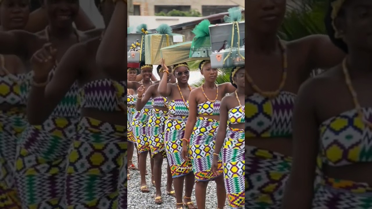 Wow! Ghana Traditional Marriage: A Trending and Lovely Celebration! #Viral #GhanaWeddings