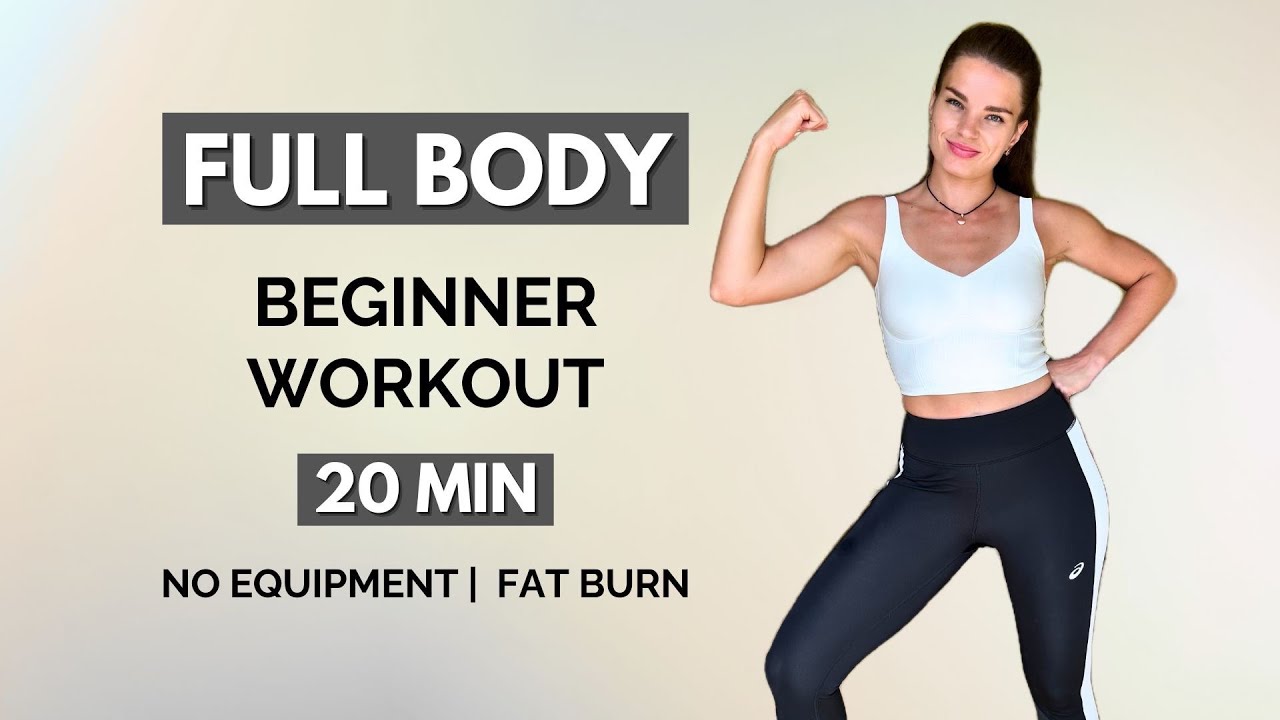 20 MIN FAT BURN TRANSFORMATION – Full Body Beginner Workout (No Repeat & No Equipment)