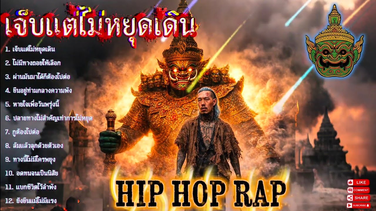 🔥รวมเพลงแร็พฮิปฮอป🔥เจ็บแต่ไม่หยุดเดิน🫵✌️ EP.151 #SadRap #HipHopอกหัก #Rapper #rap #hiphop
