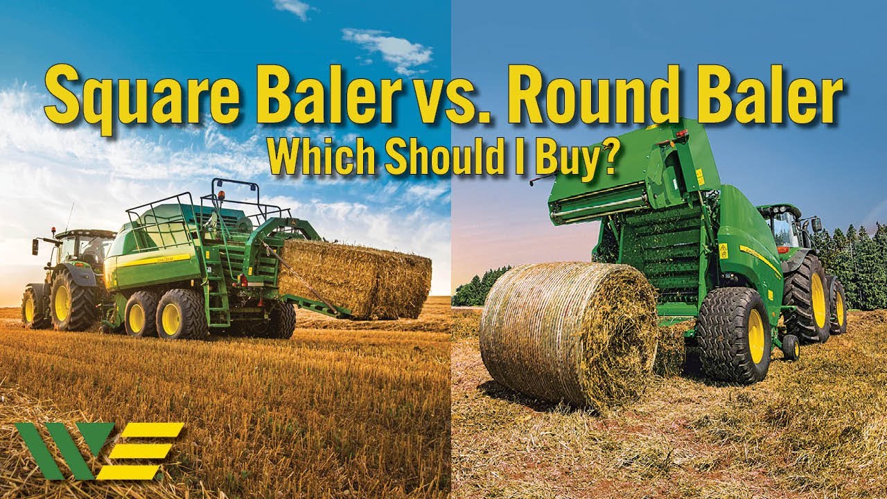 Should you buy a round baler or a square baler?