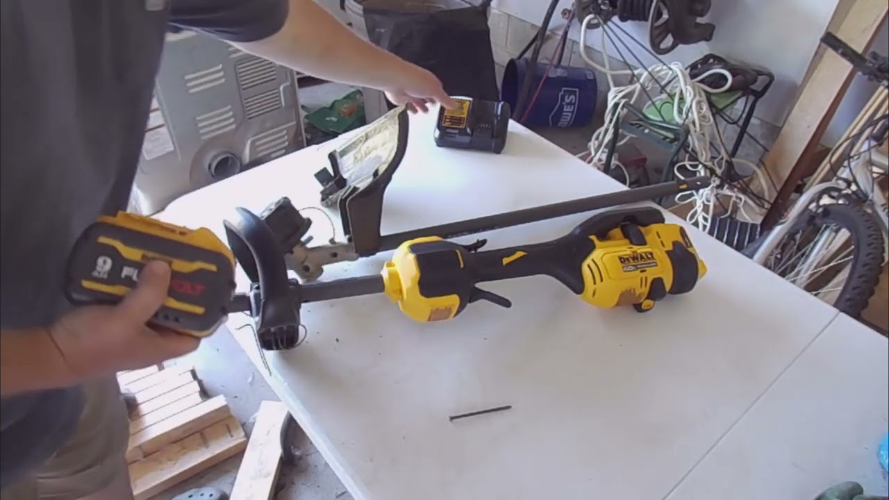 Триммер Dewalt 60 В и насадки Common Sense DIY E13