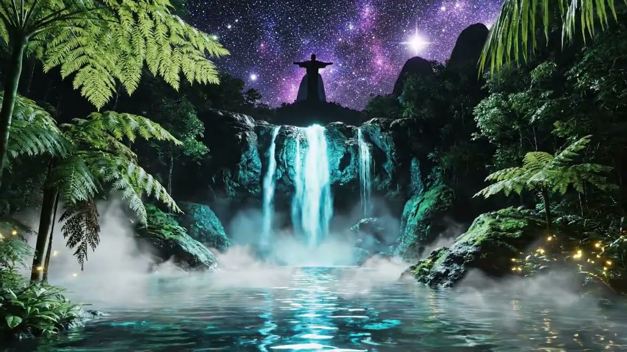 🌿 CURA IMEDIATA: 528Hz Frequência Milagrosa no Rio ✨ Sono Profundo em 3 Minutos