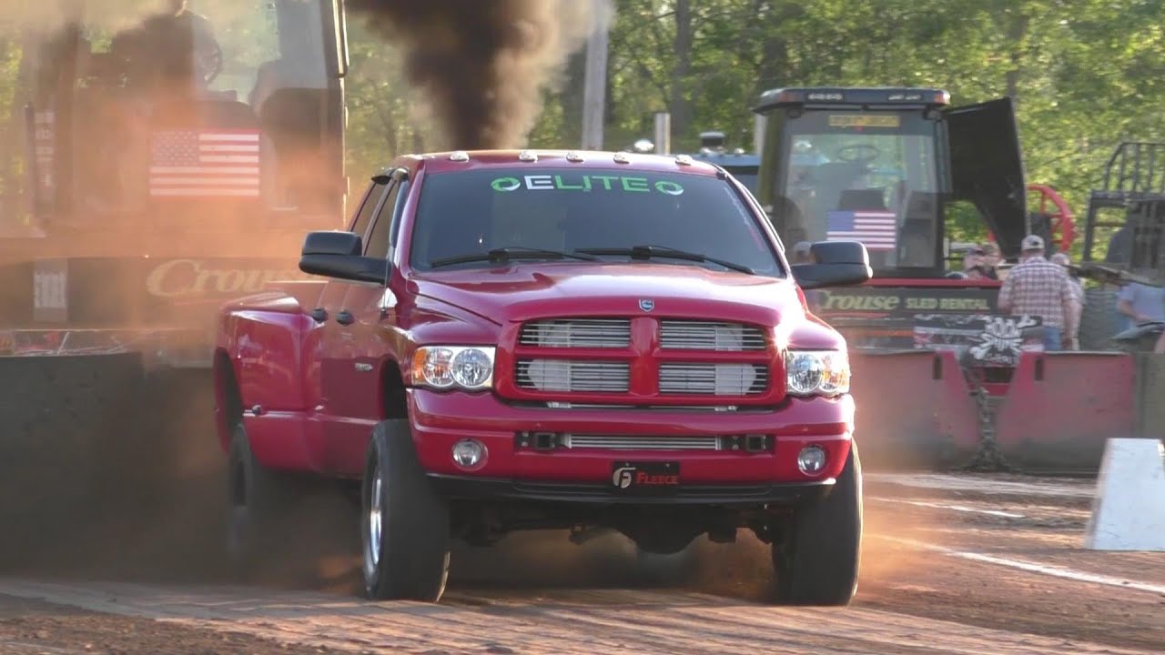 Hot Street Diesel 4x4 Trucks In Action At Burlington Motor Park