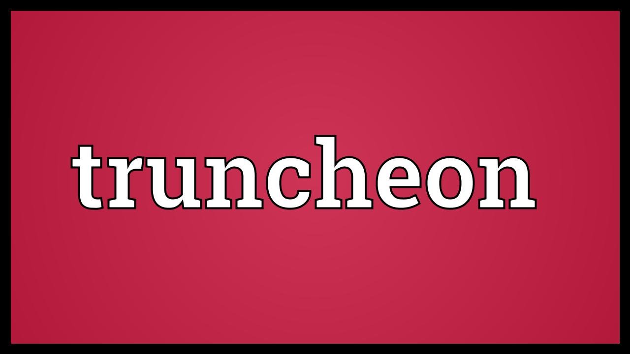 Truncheon Meaning