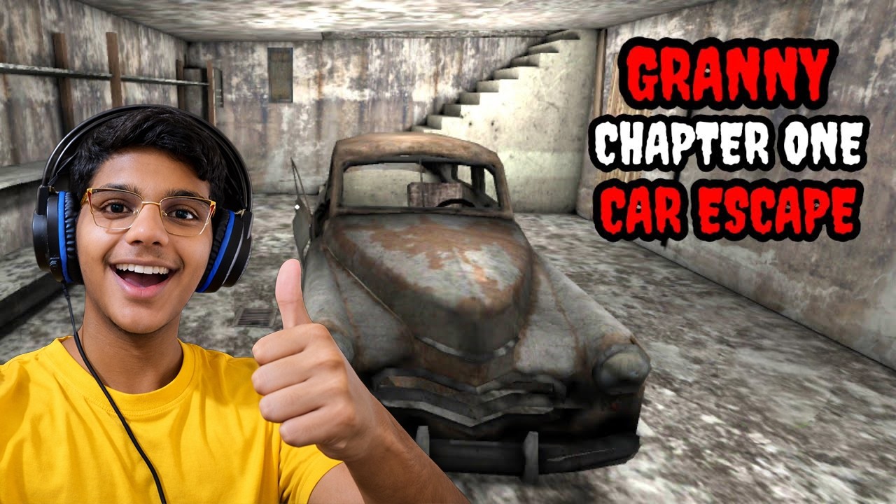 Car Escape From Granny's House | Granny Chapter 1