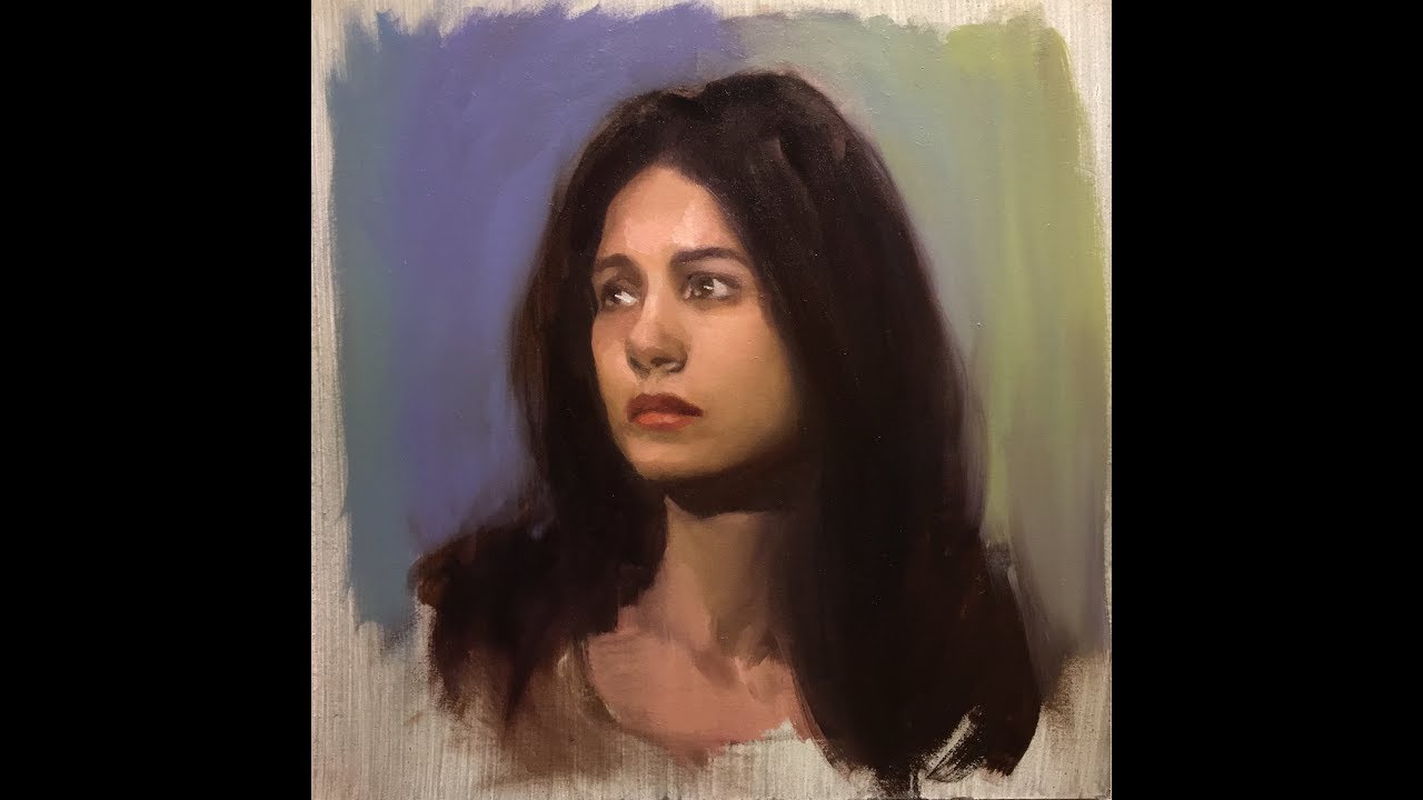 Portrait Painting Demonstration 7 (with excerpts on form)