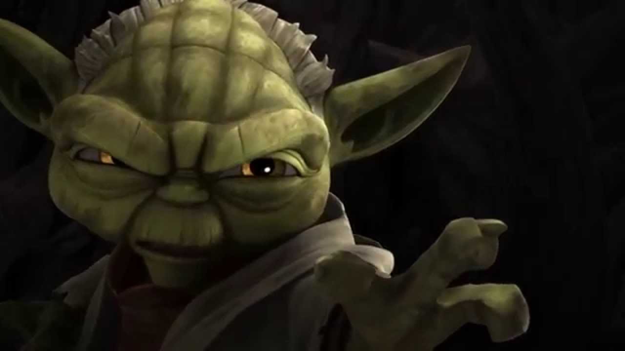 Star Wars: The Clone Wars - Yoda vs. Dark Yoda [1080p]