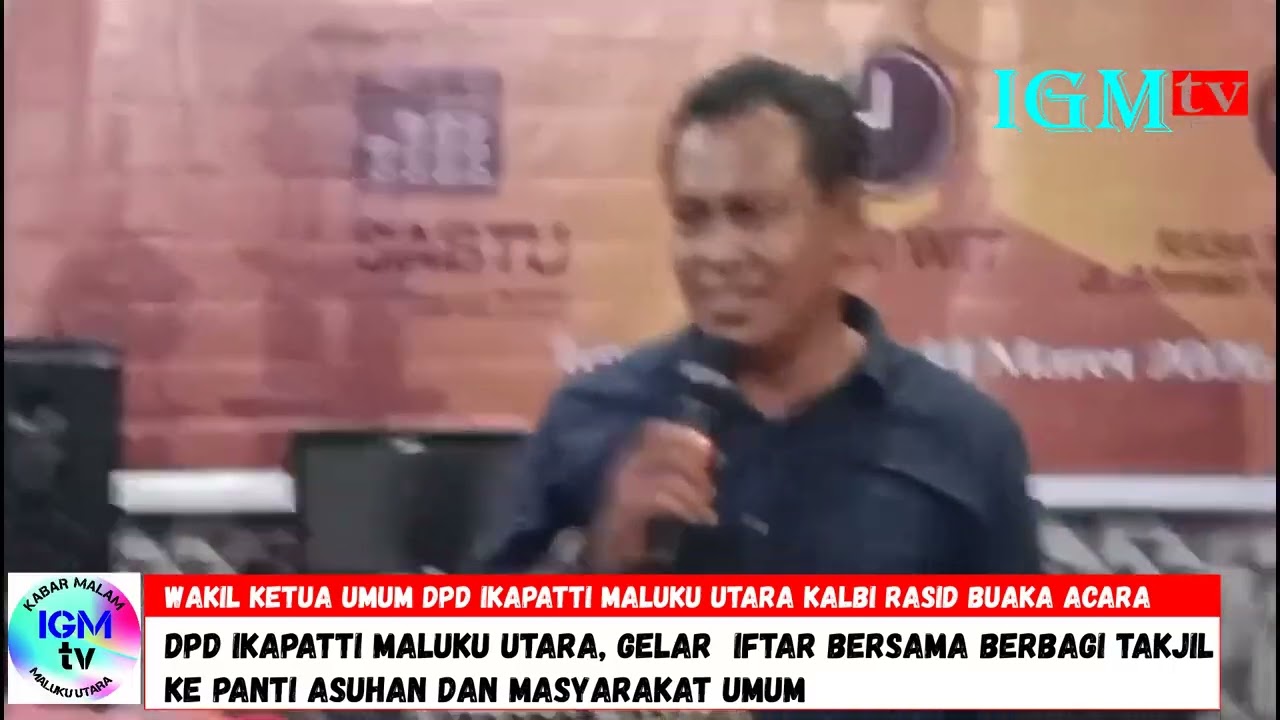KABAR MALAM   IKAPATTI GELAR IFTAR BERSAMA BAERBAGI TAKJIL   IGM tv
