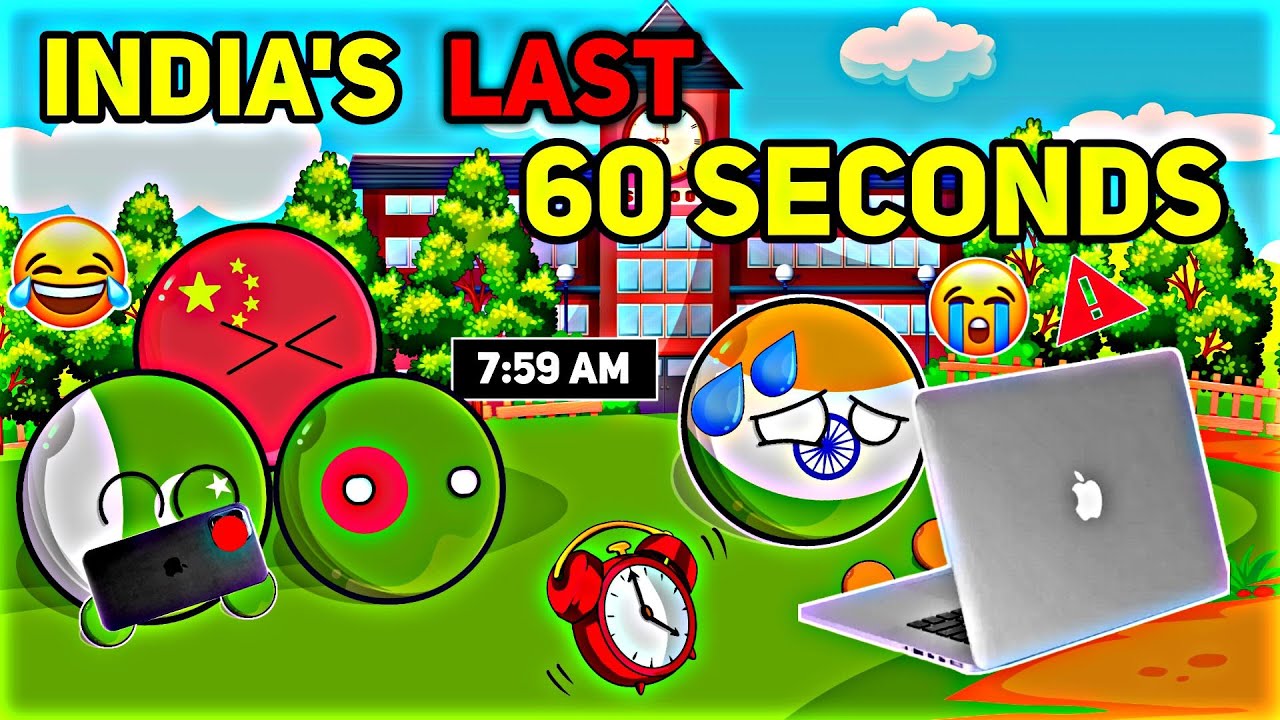 TYPES OF STUDENTS Before Assignment is Due! 💀 (India Went CRAZY on His Report Card)😂🔥 #countryballs
