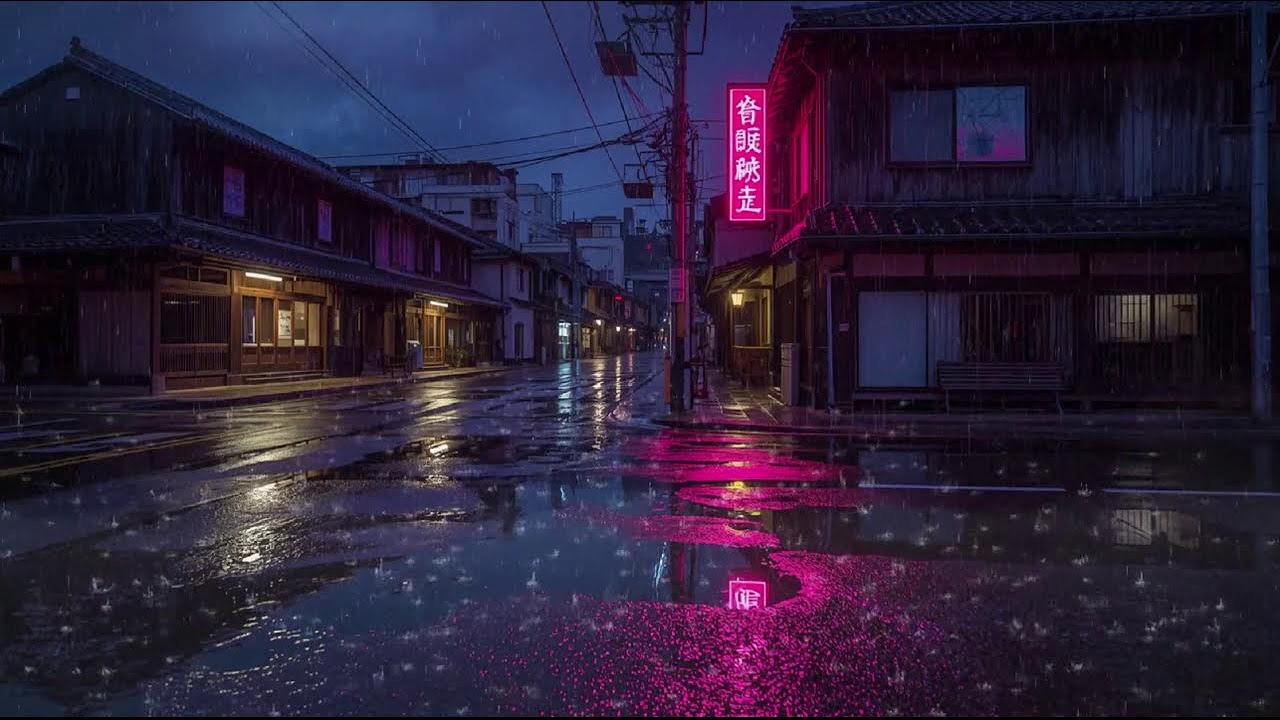Tokyo Midnight Rain 🌧️ Lofi HipHop Beats for Focus, Study & Night Vibes #33