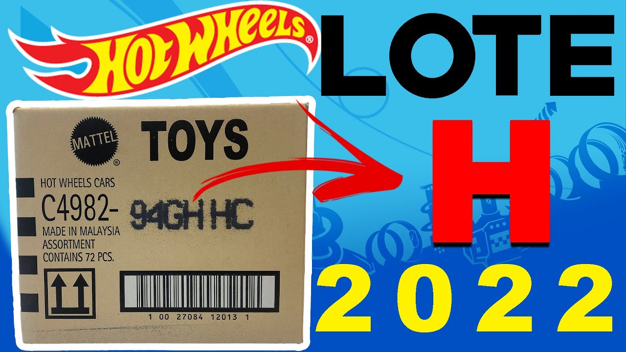 HOT WHEELS LOTE H LINHA BÁSICA 2022 UNBOXING COM SUPER