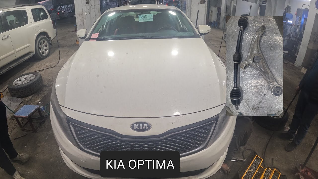 kia optima control arm & Drive shaft replacement #kia #optima