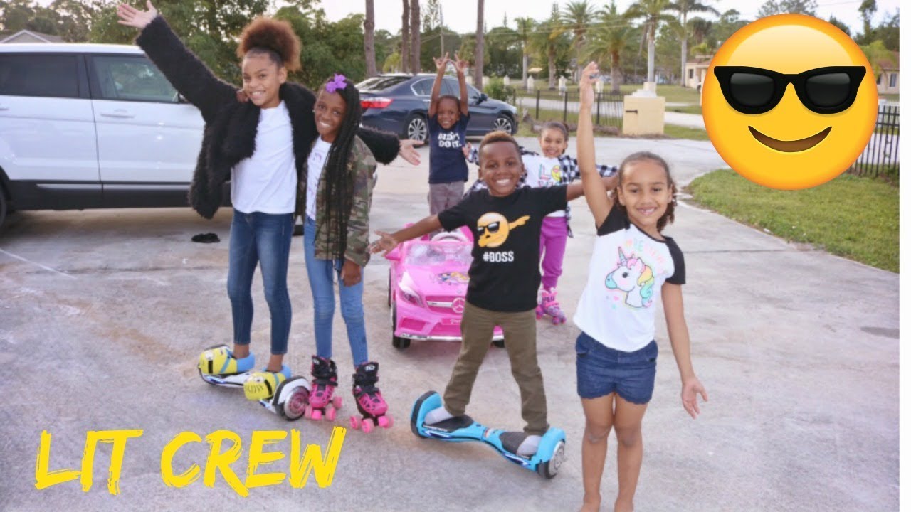 We met up with some fun kids