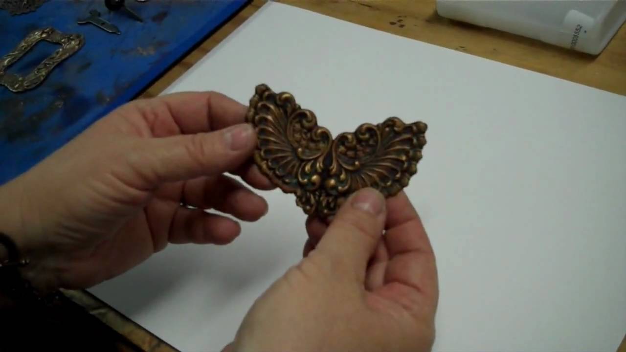 Jewelry Making: Non-Toxic Patina Methods for Brass Stampings, Part One