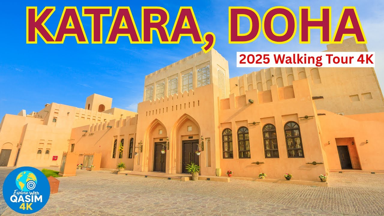 What’s Hiding Inside Katara Village 😲 Discover Qatar’s Cultural Wonderland!