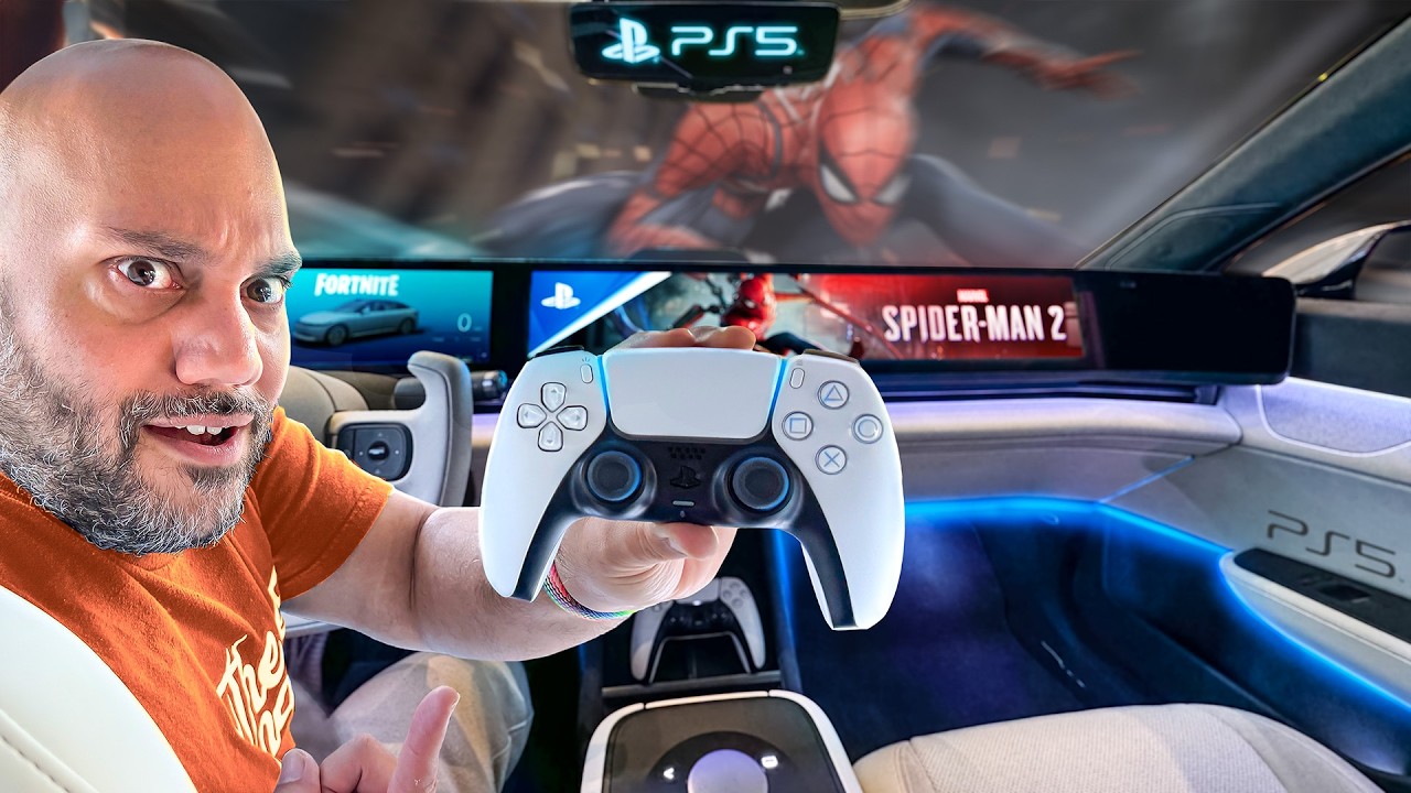 Машинка для PlayStation реальна и обладает БЕЗУМНЫМИ возможностями!