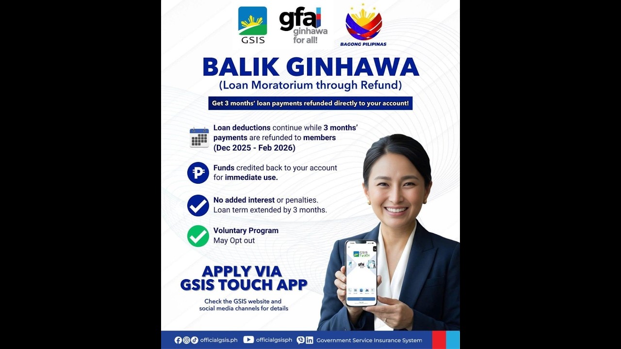 How to avail the GSIS moratorium and 500K solar loan 2026