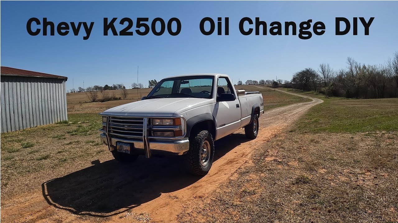 Chevy K2500 | Замена масла своими руками