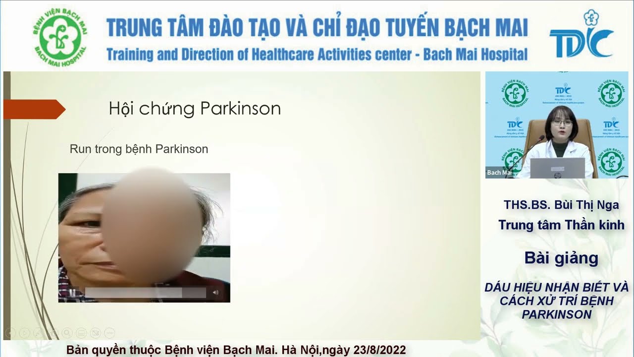Dấu hiệu nhận biết và cách xử trí bệnh Parkinson