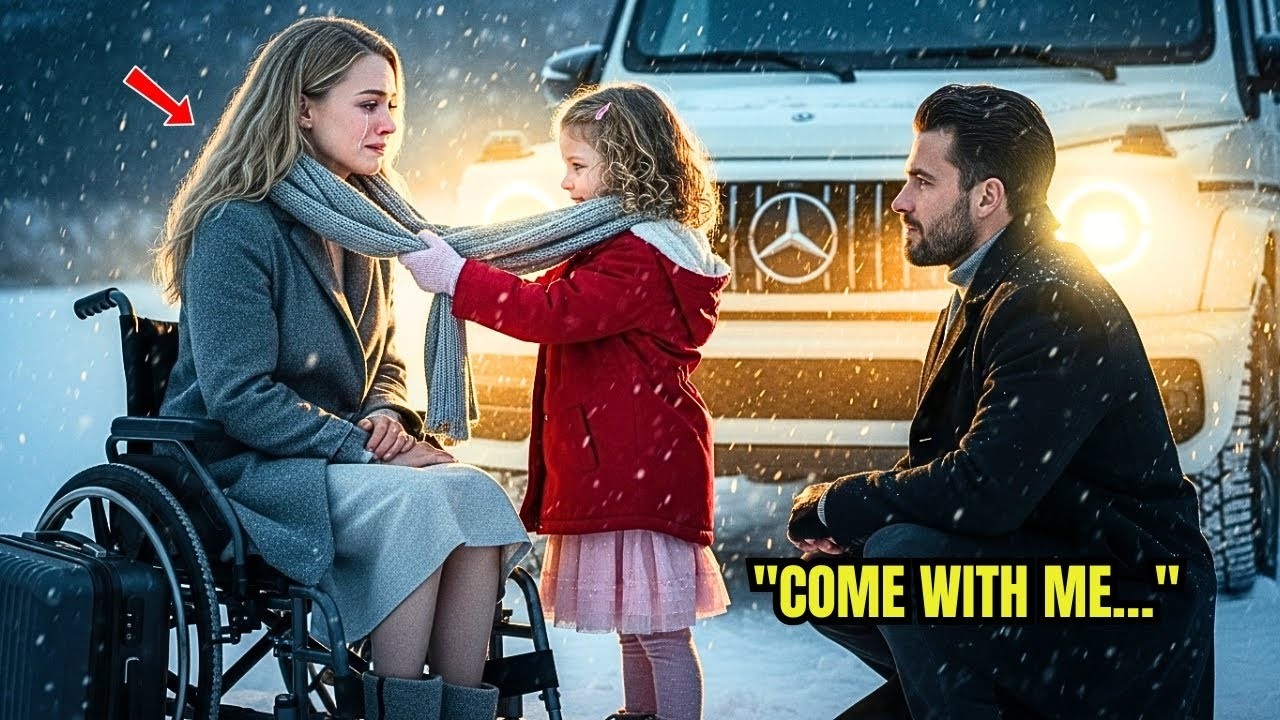 Single Dad Millionaire Found a Disabled Woman Freezing in the Snow — He Took Her Home and Then…