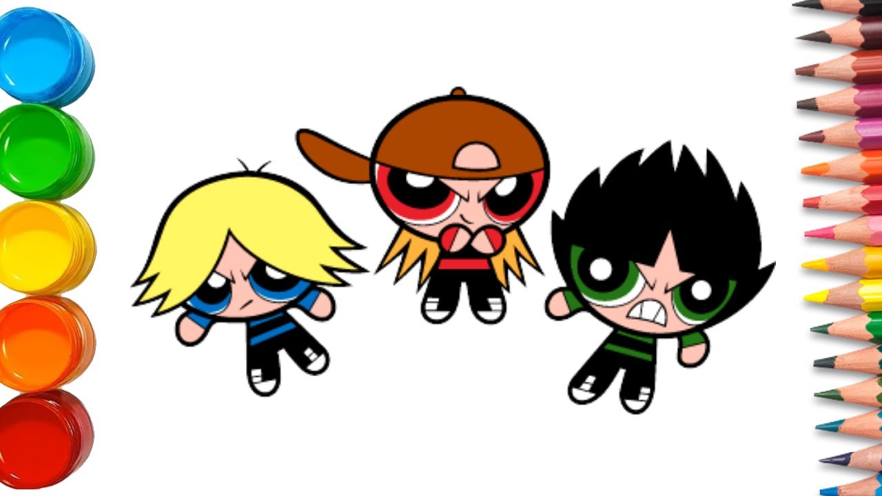 How to draw RowdyRuff Boys step by step