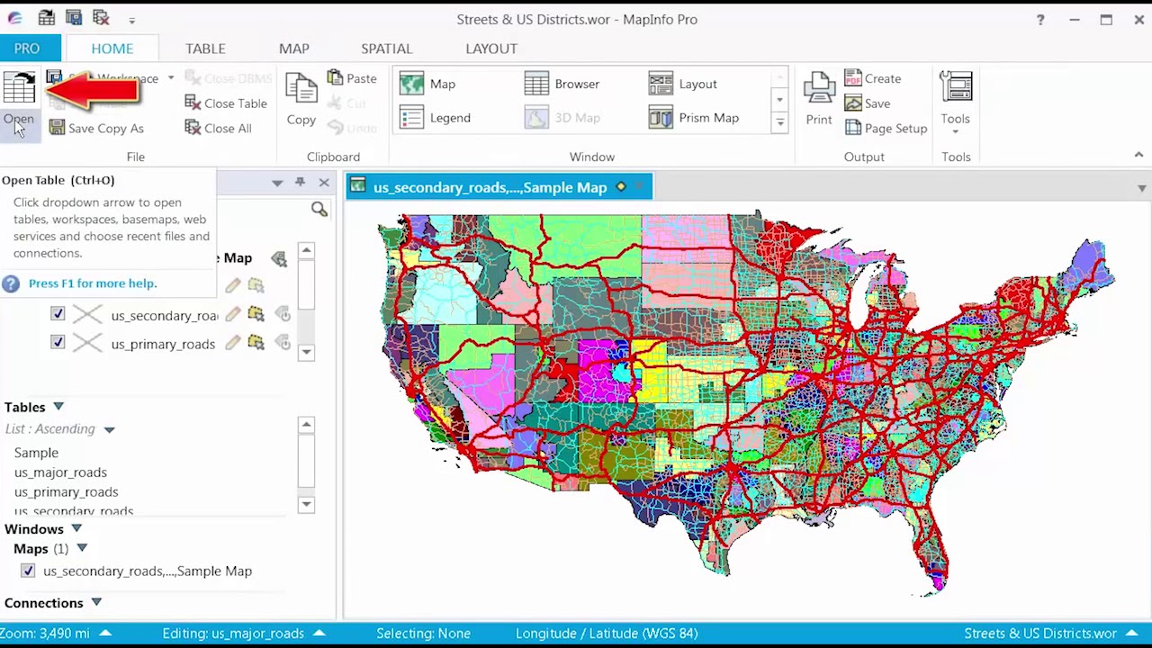 CRITCHLOW - MapInfo 64bit Ribbon Interface