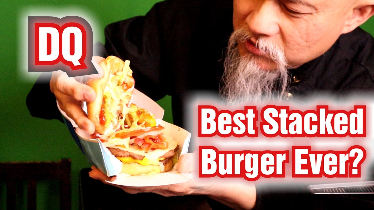 Not trying to Rizz You, but Dairy Queen's Stacked Burger COULD be the best in fastfood Today!