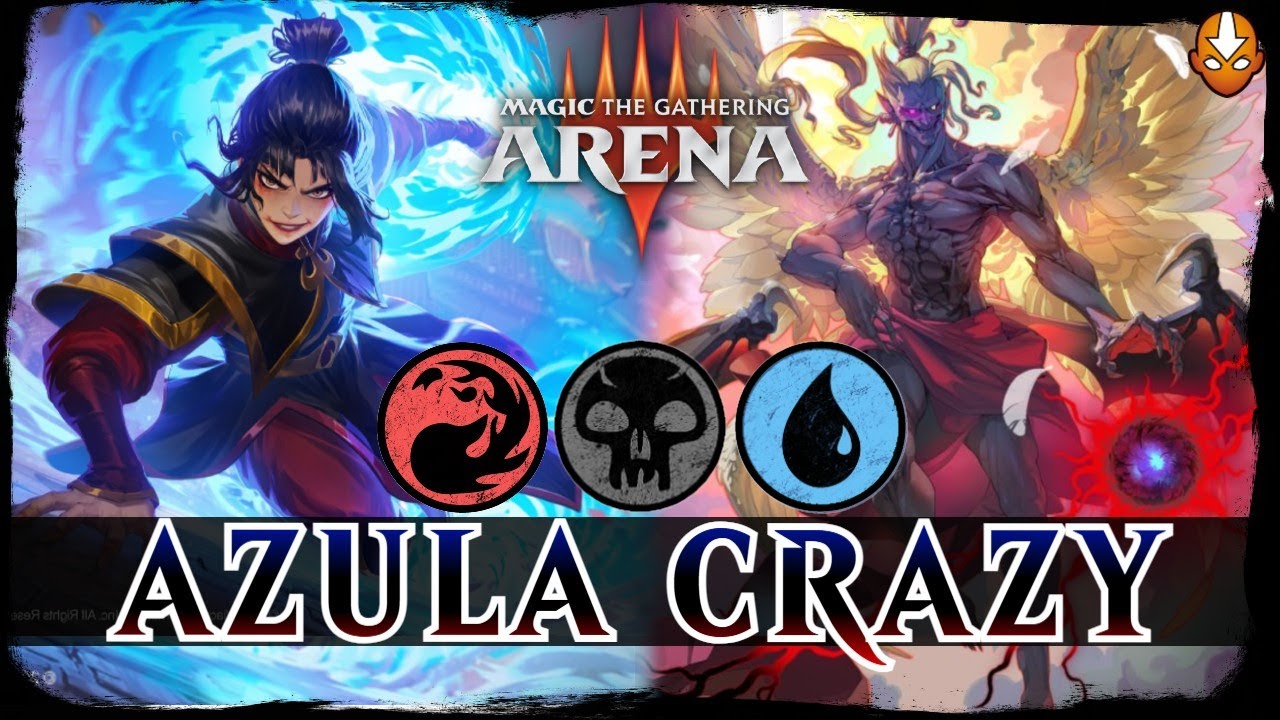 Азула сошла с ума - MTG Arena Grixis Firebend Flash AVATAR Standard Deck
