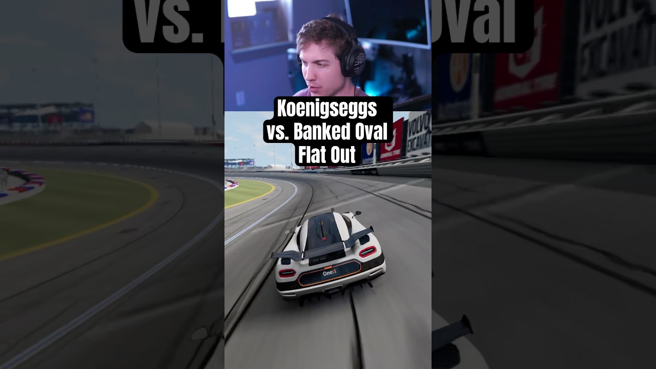 Koenigseggs vs. Baked Oval Circuit Flat Out