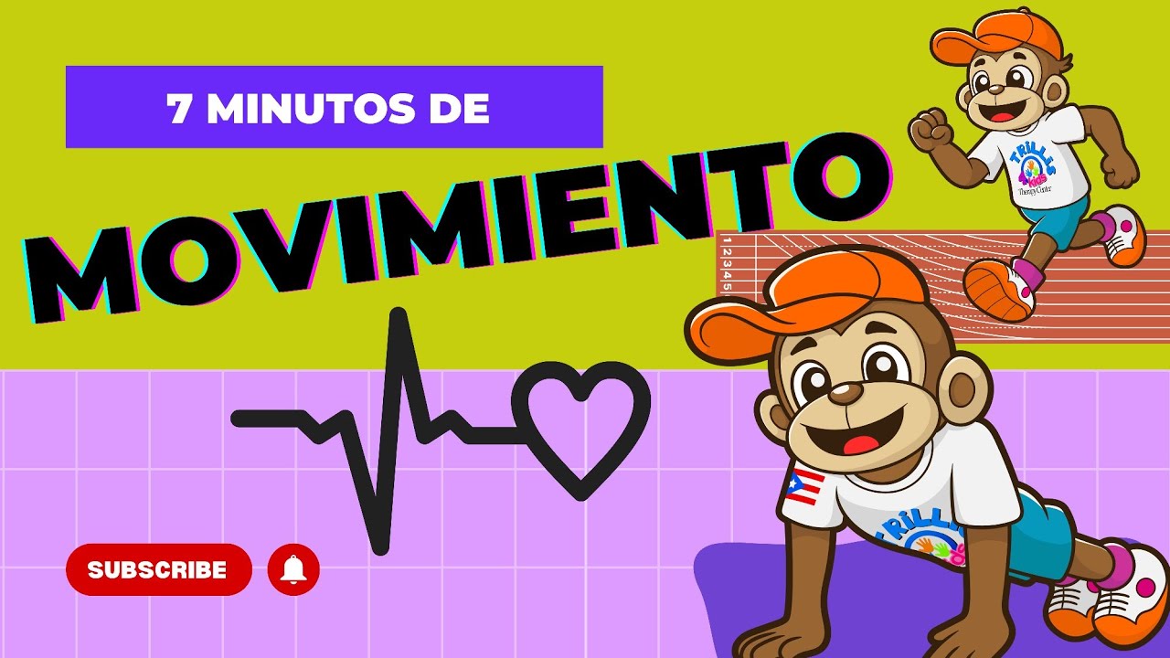 Rutina de movimiento para niños | 7 minutos