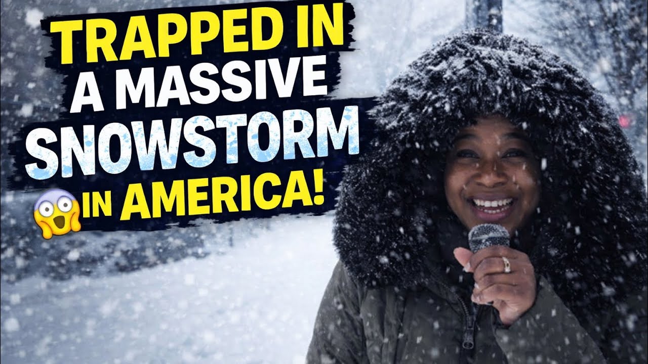 Trapped in a Massive Snowstorm 😱❄️ This Snowstorm Was No Joke… ❄️😳