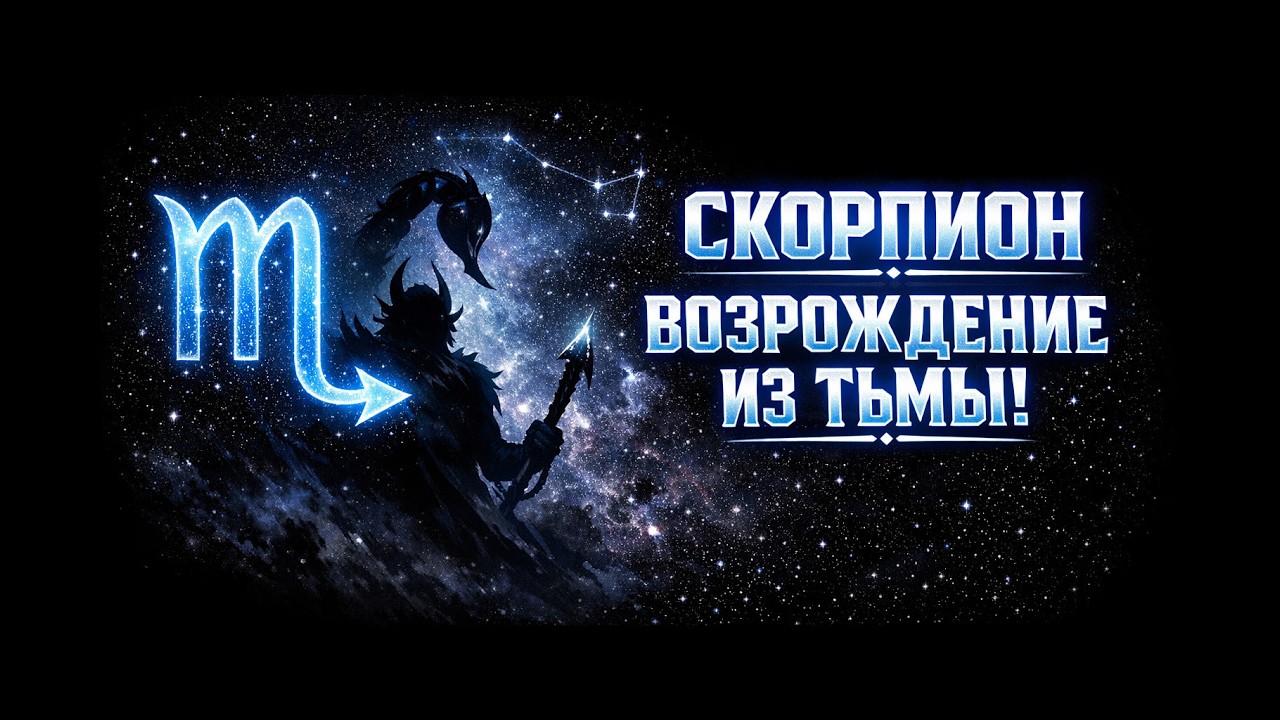 СКОРПИОН: ТЫ ГОТОВ ВСТАТЬ ИЗ ТЕНИ?