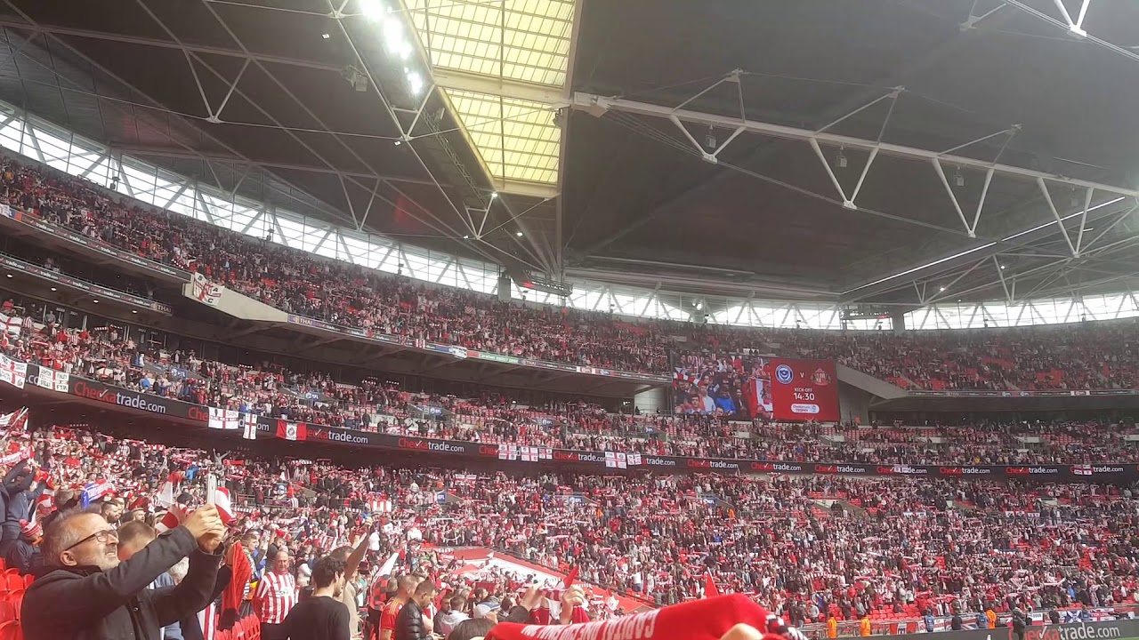 Sunderland AFC Checkatrade Wise Men Say Wembley 2019