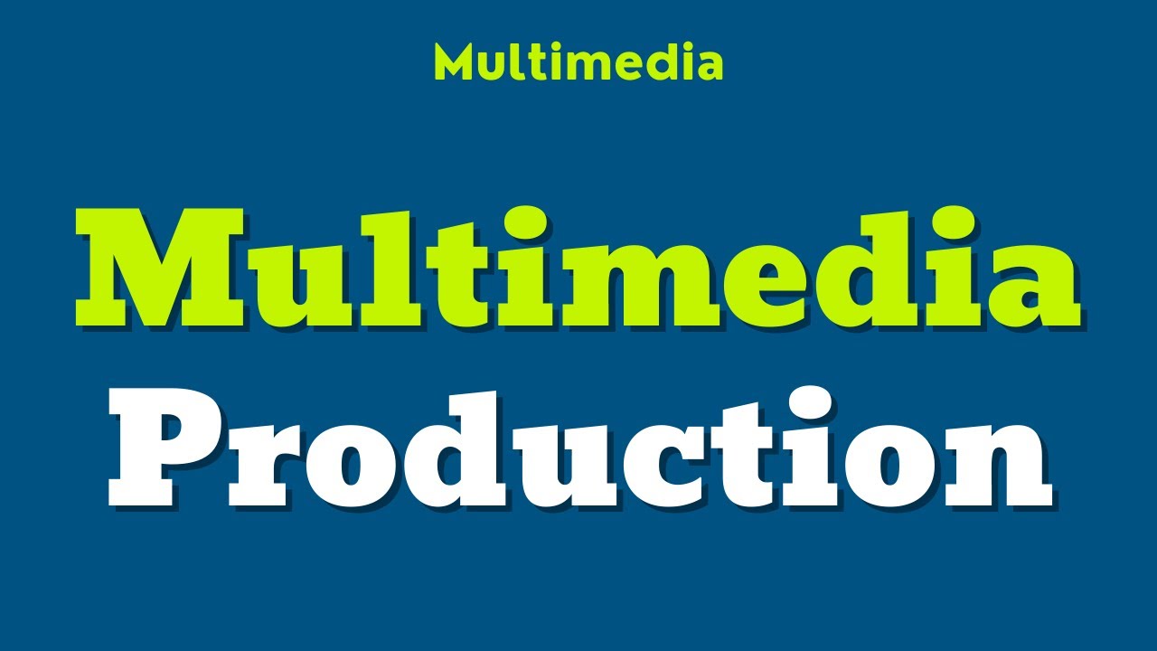 Multimedia Production | Needs for successful Multimedia Project | Part-6 | Chapter 1 | 12th CA