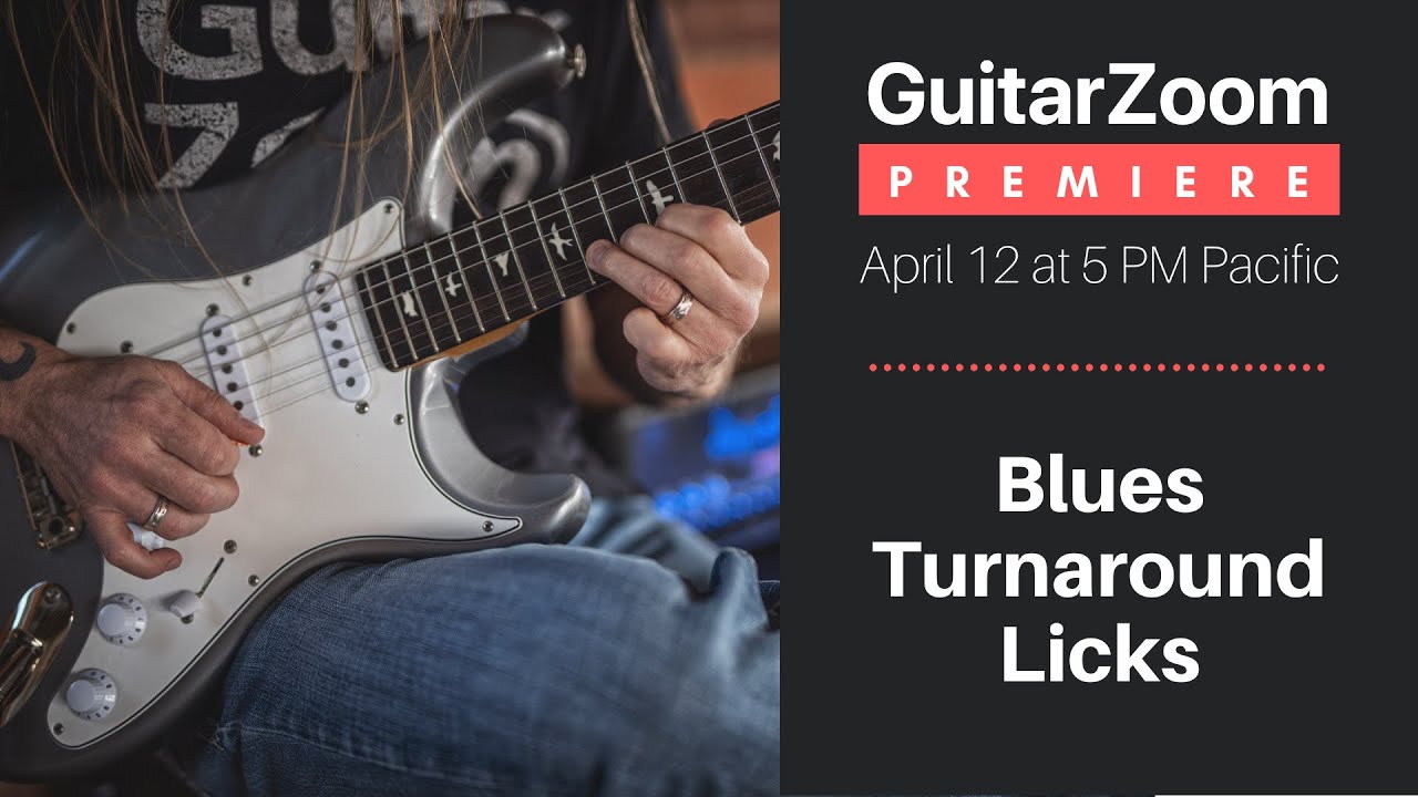 Blues Turnaround Licks with Steve Stine