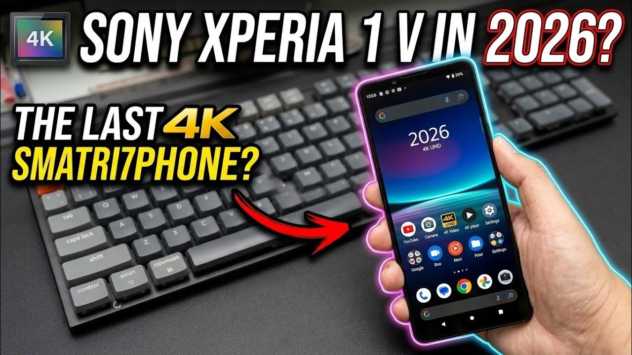 The Xperia 1 mark V : so this is the last 4K smartphone review #2026 