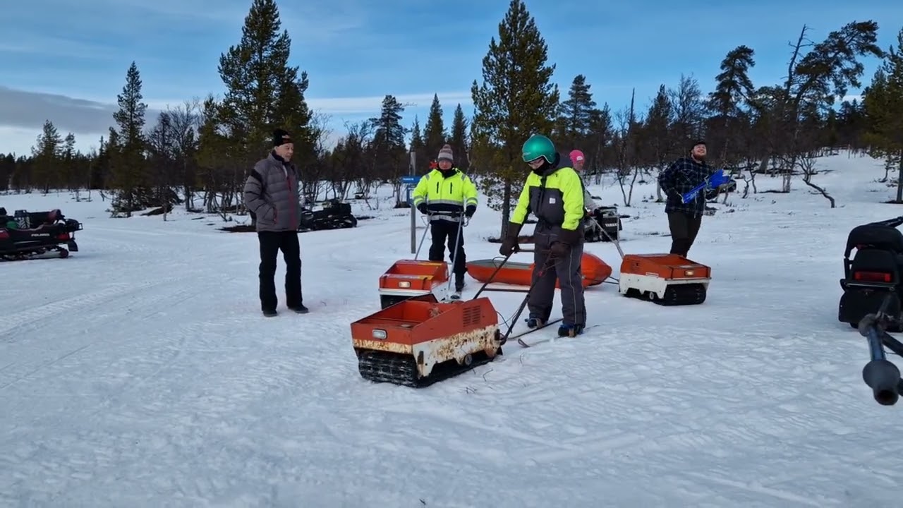 Tolken träffen 2025 på som del av veteranskoterträffen i Tännäs