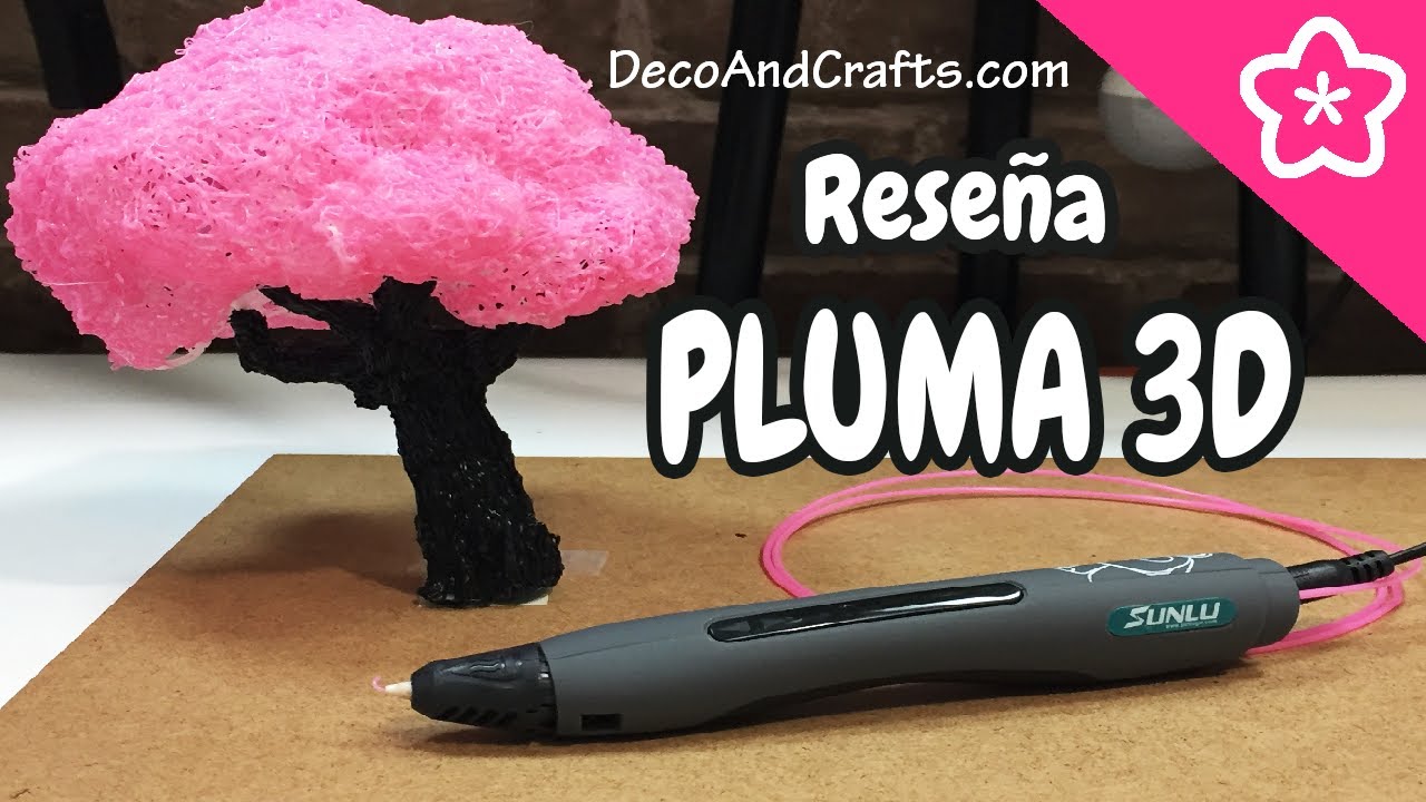 3D PEN Económica y funcional !! Reseña Pluma 3D- DecoAndCrafts