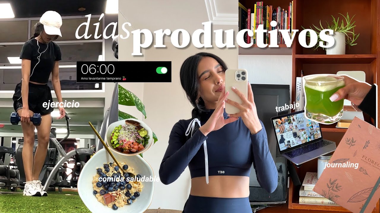 productividad sana | rutina de 6am, nuevos hábitos, reset de domingo *esto te motivará*