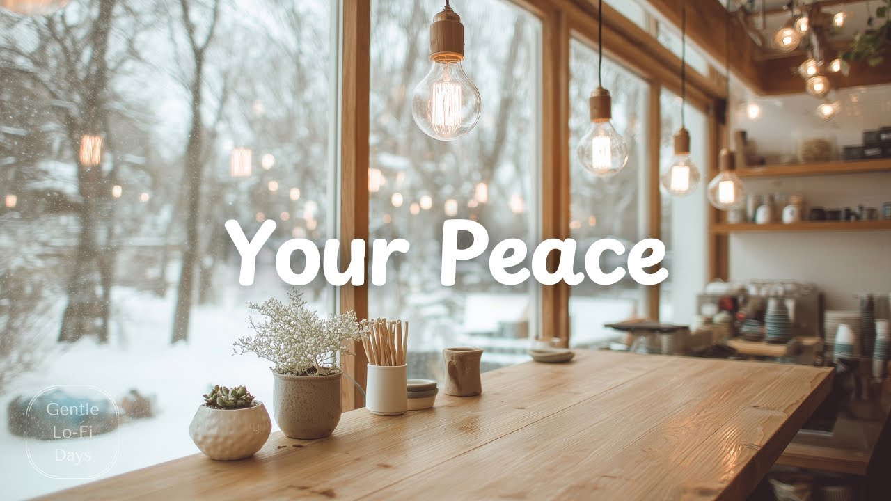Your Peace ⛄️✨[chill acoustic, lofi mix] calm music playlist for study, work, relax