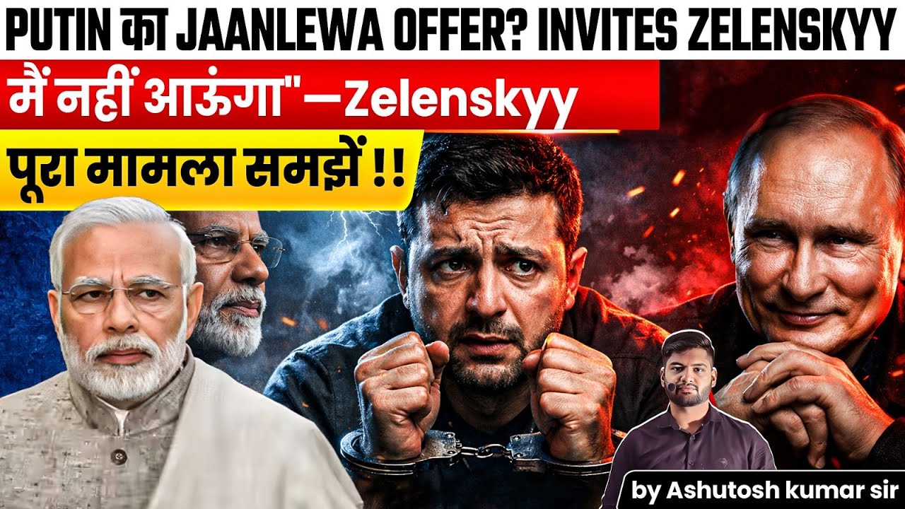 "हिम्मत है तो Kyiv आओ!” : Putin vs Zelenskyy | Peace deal 