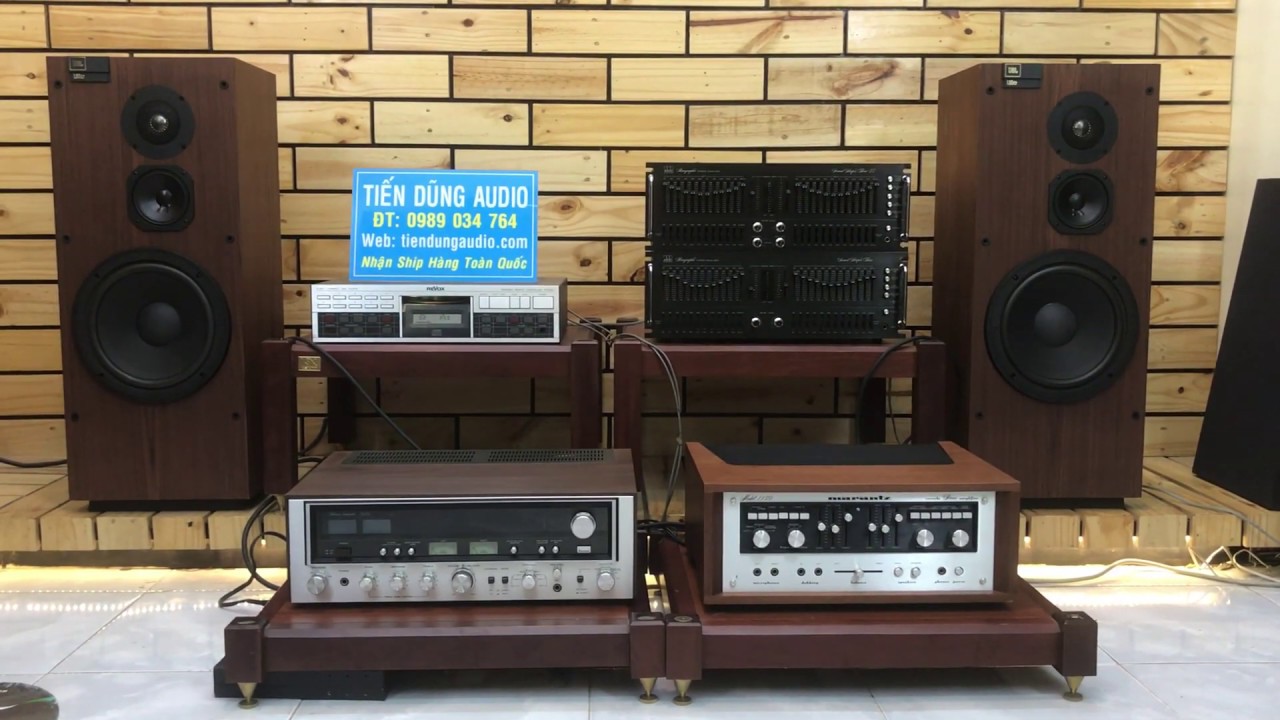 LOA JBL L80T3, L80S AMPLI MARANTZ 1150 TEST.