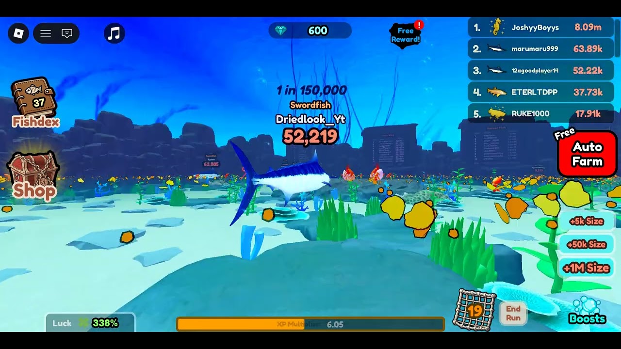 Playing Be Fish ( i kinda like it)