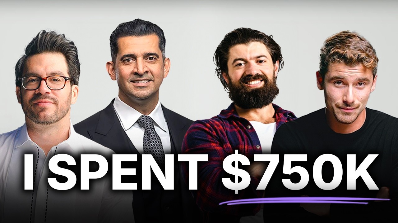 I Paid the Most Famous Gurus $750K to Learn How to Get Rich