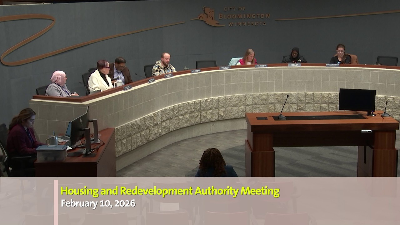 February 10, 2026 Housing and Redevelopment Authority Meeting
