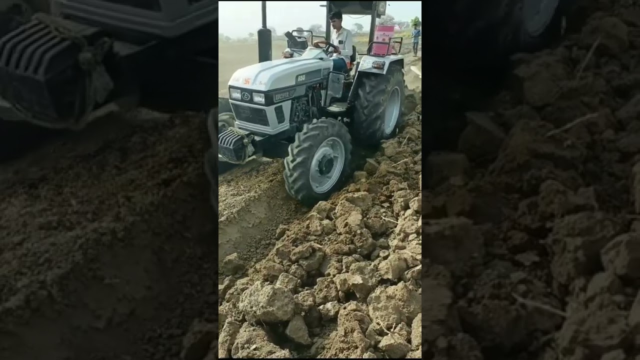 Eicher 650 Hard work in field 🔥🔥🔥#tractorzone