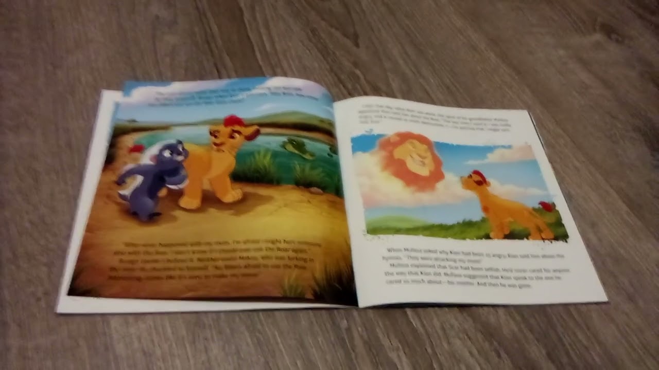 Walt Disney Records: Read-Along Storybook and CD: #48: The Lion Guard