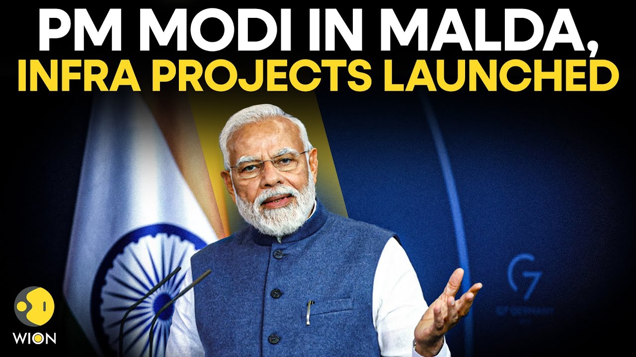 LIVE: PM Modi Lays Foundation Stone And Dedicates Rail And Road Projects In Malda, WB | WION